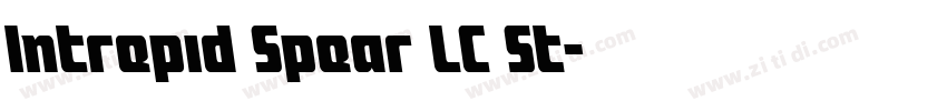 Intrepid Spear LC St字体转换